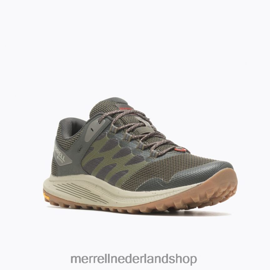 Merrell Heren 4FFP6T56 nova 3 gore-tex (j067593) schoenen olijf