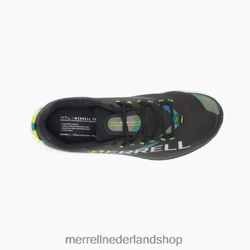 Merrell Heren 4FFP6T608 mtl long sky 2 schild (j067365) schoenen zwart/jade
