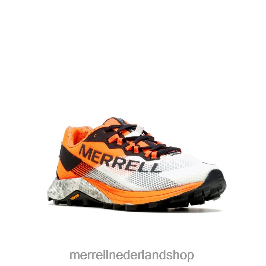 Merrell Heren 4FFP6T6 mtl lange lucht 2 (j067567) schoenen wit/oranje