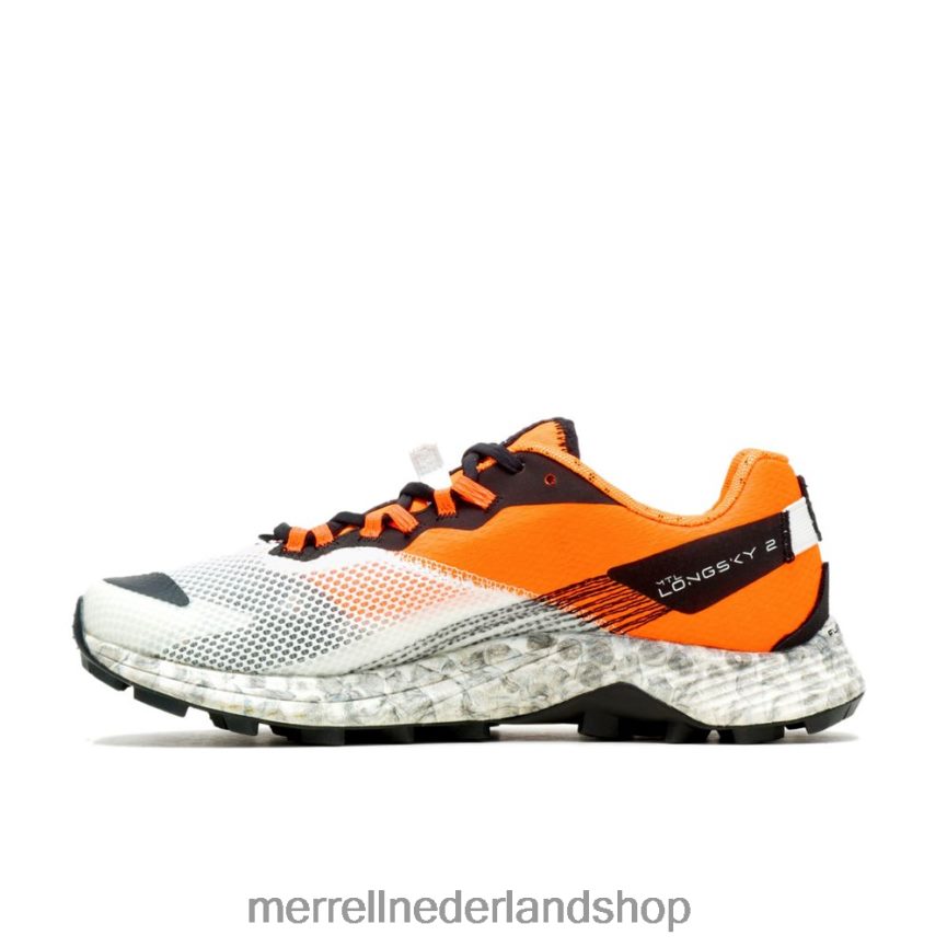 Merrell Heren 4FFP6T6 mtl lange lucht 2 (j067567) schoenen wit/oranje