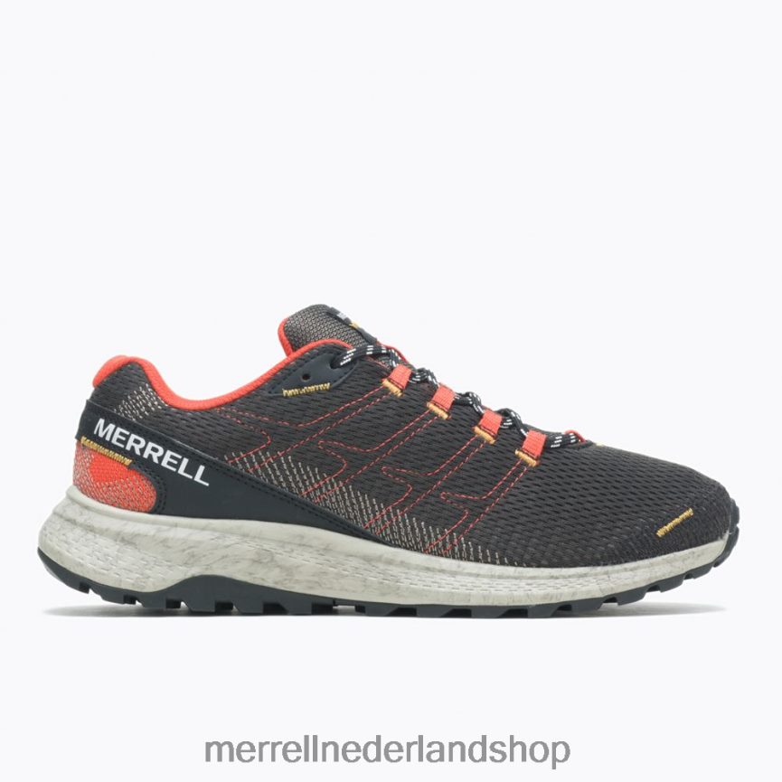 Merrell Heren 4FFP6T736 vliegaanval (j067377) schoenen zwart/mandarijn