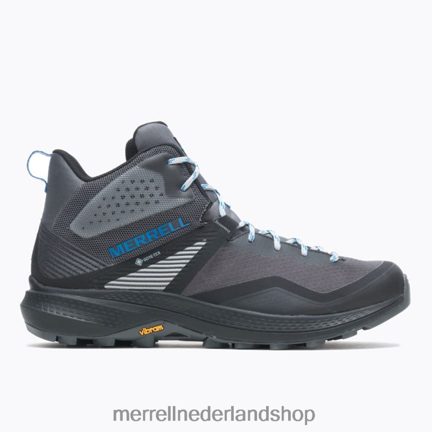 Merrell Heren 4FFP6T80 mqm 3 mid gore-tex (j135573) schoenen steen/blauw