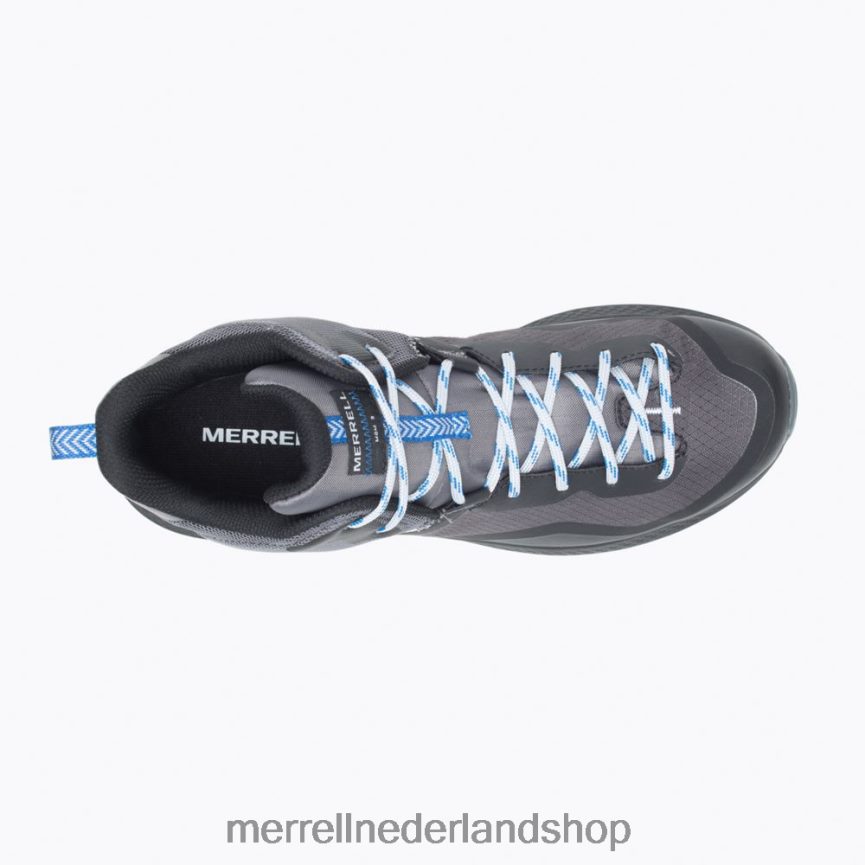 Merrell Heren 4FFP6T80 mqm 3 mid gore-tex (j135573) schoenen steen/blauw