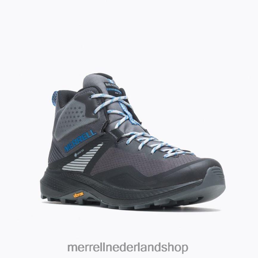 Merrell Heren 4FFP6T80 mqm 3 mid gore-tex (j135573) schoenen steen/blauw