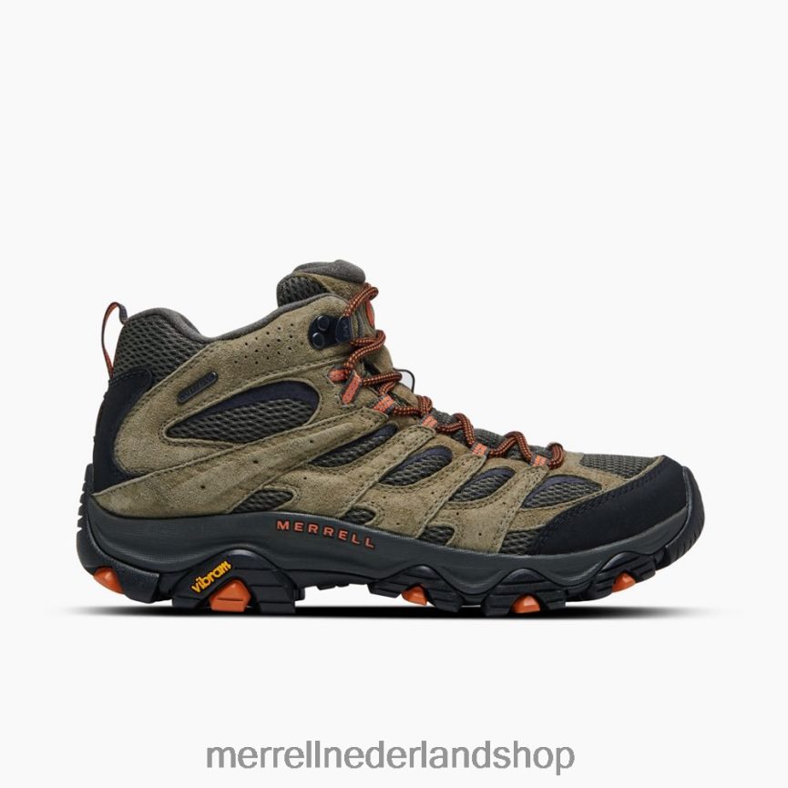 Merrell Heren 4FFP6T127 moab 3 mid waterdicht (j035841) schoenen olijf