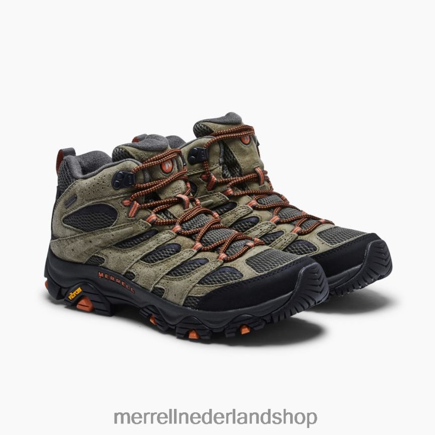 Merrell Heren 4FFP6T127 moab 3 mid waterdicht (j035841) schoenen olijf