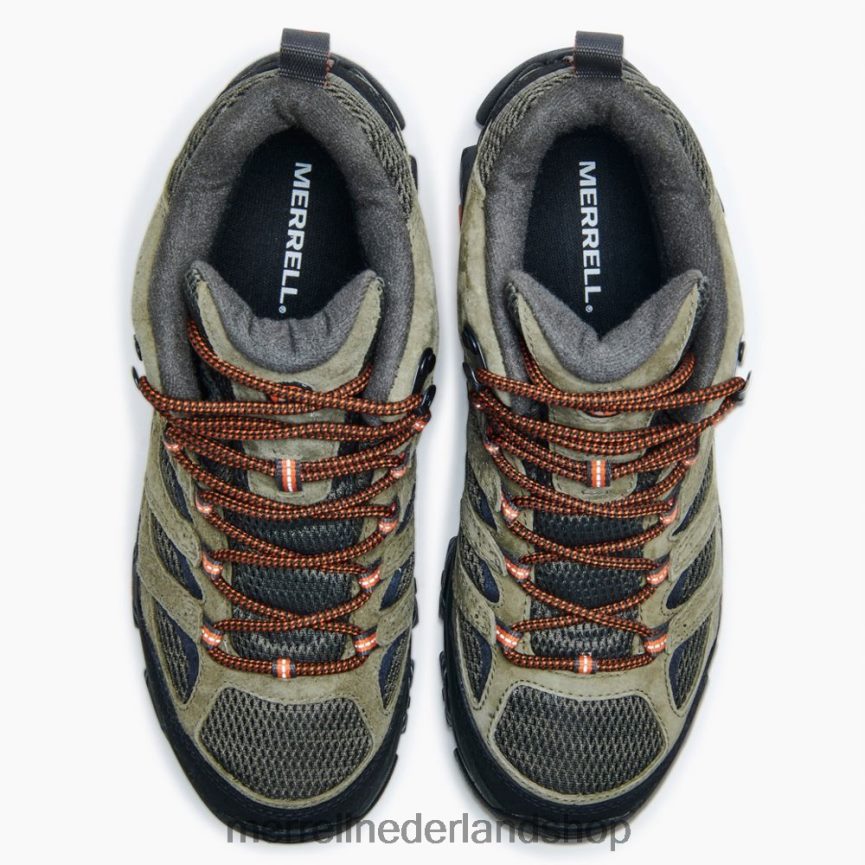 Merrell Heren 4FFP6T127 moab 3 mid waterdicht (j035841) schoenen olijf