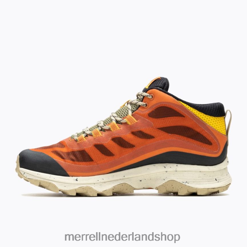 Merrell Heren 4FFP6T188 moab speed mid gore-tex (j067229) schoenen klei