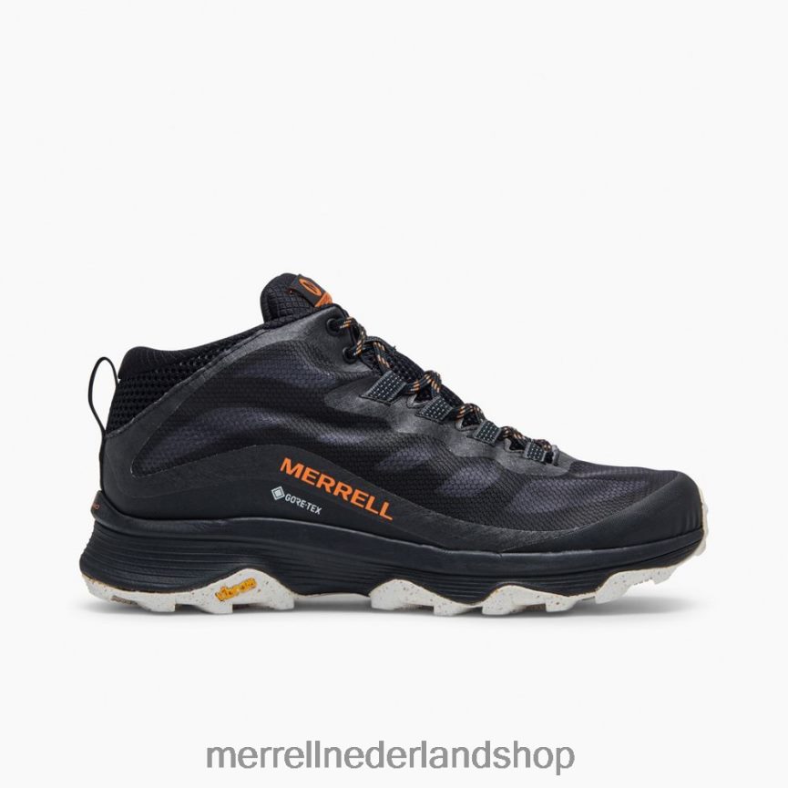 Merrell Heren 4FFP6T189 moab speed mid gore-tex (j135409) schoenen zwart