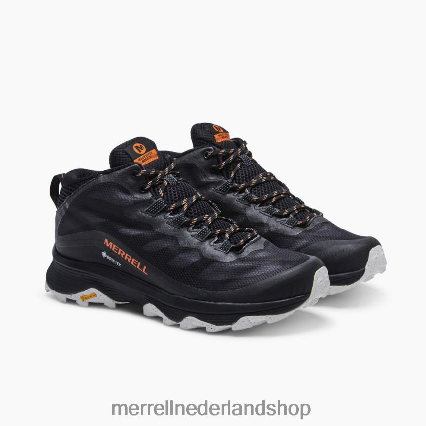 Merrell Heren 4FFP6T189 moab speed mid gore-tex (j135409) schoenen zwart