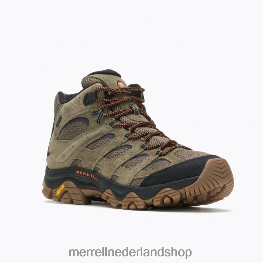 Merrell Heren 4FFP6T218 moab 3 mid waterdicht brede breedte (j036549w) schoenen olijf/kauwgom