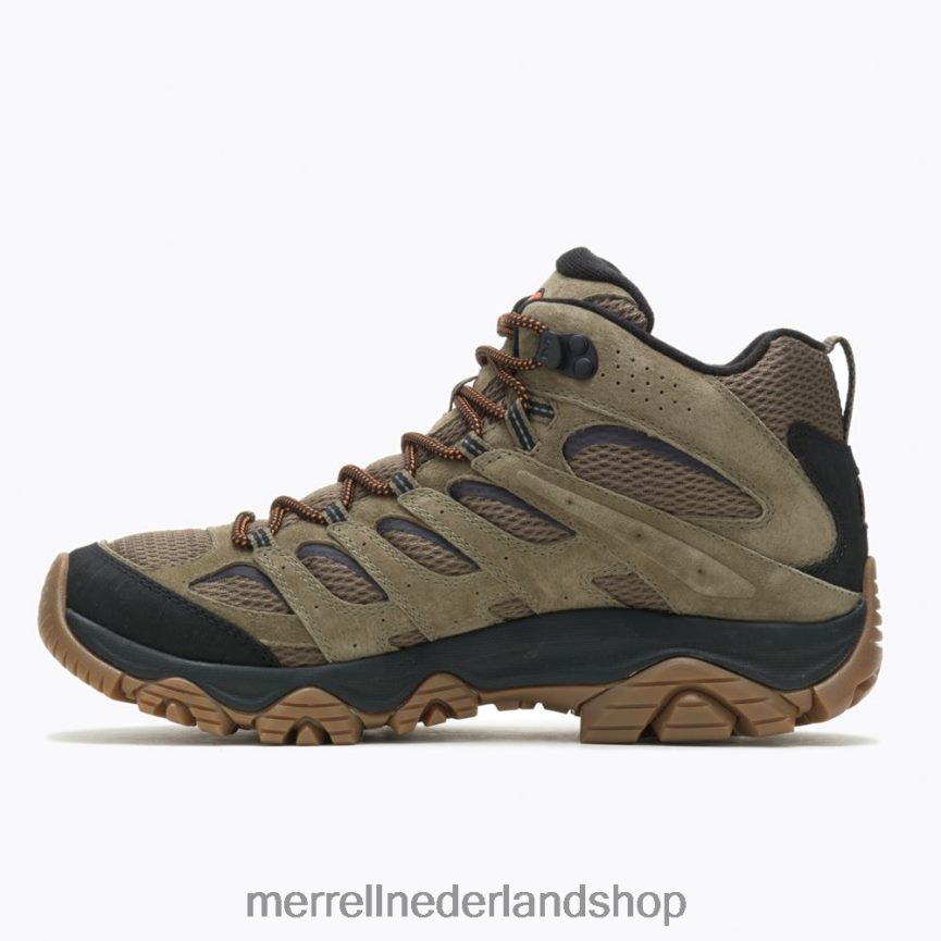 Merrell Heren 4FFP6T218 moab 3 mid waterdicht brede breedte (j036549w) schoenen olijf/kauwgom