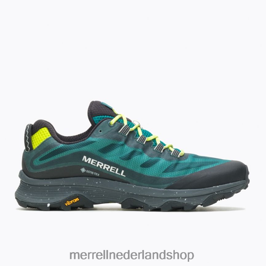 Merrell Heren 4FFP6T21 moab snelheid gore-tex (j067429) schoenen zee mos