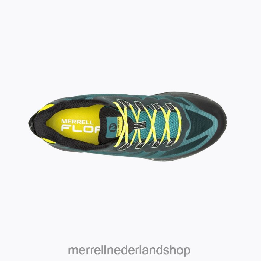 Merrell Heren 4FFP6T21 moab snelheid gore-tex (j067429) schoenen zee mos