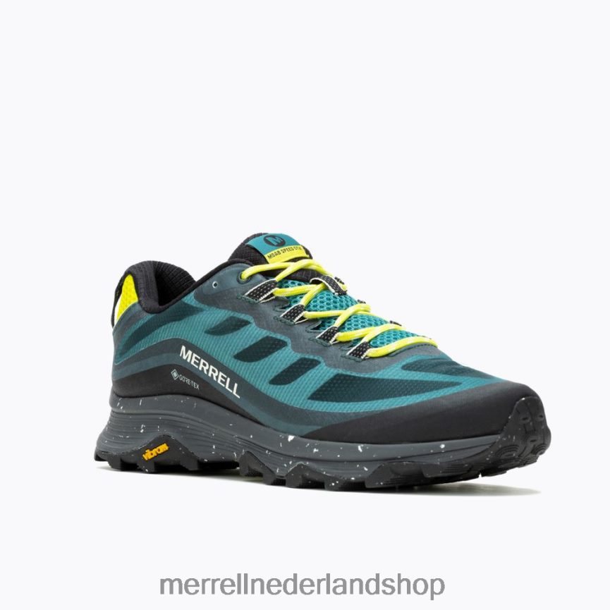 Merrell Heren 4FFP6T21 moab snelheid gore-tex (j067429) schoenen zee mos