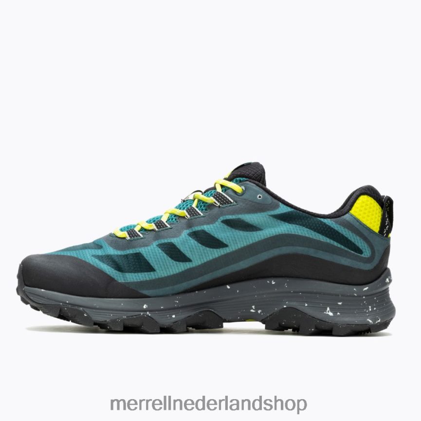 Merrell Heren 4FFP6T21 moab snelheid gore-tex (j067429) schoenen zee mos