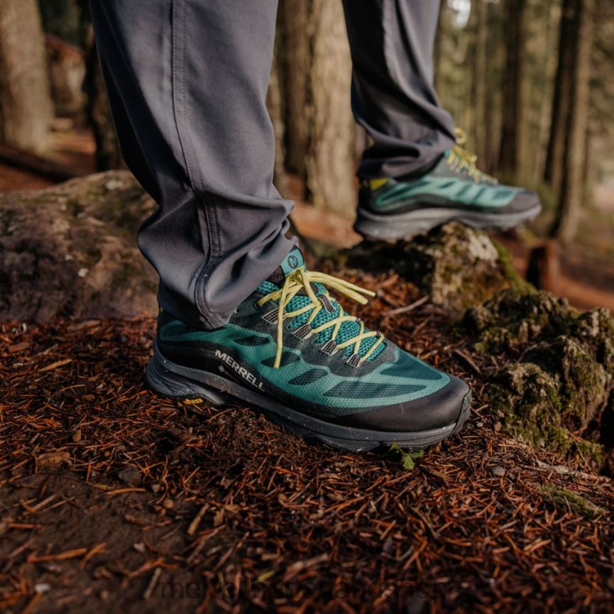 Merrell Heren 4FFP6T21 moab snelheid gore-tex (j067429) schoenen zee mos