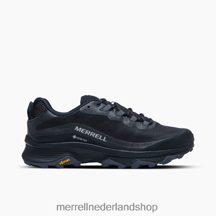 Merrell Heren 4FFP6T23 moab snelheid gore-tex (j067083) schoenen zwart/asfalt