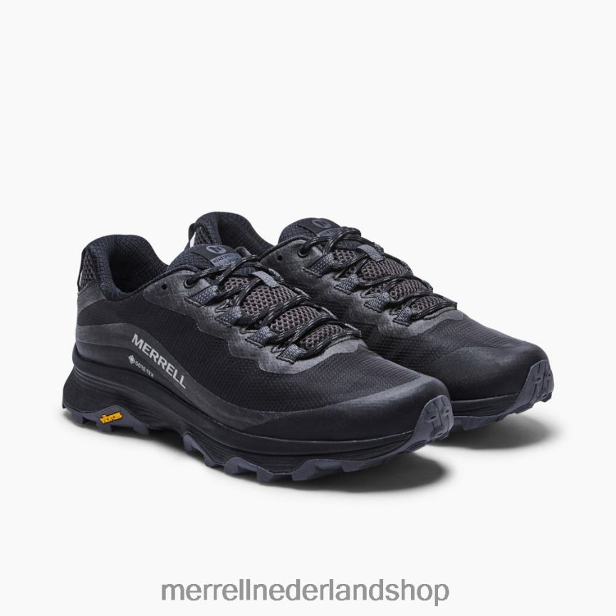 Merrell Heren 4FFP6T23 moab snelheid gore-tex (j067083) schoenen zwart/asfalt