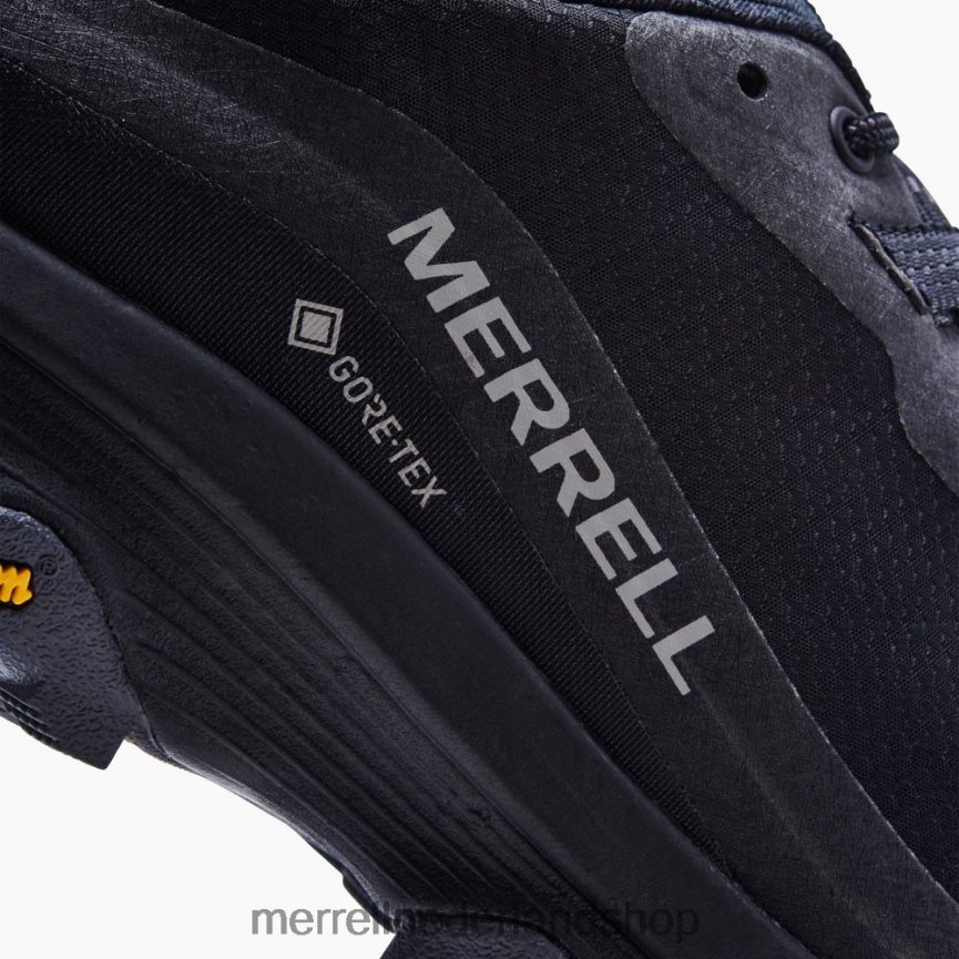 Merrell Heren 4FFP6T23 moab snelheid gore-tex (j067083) schoenen zwart/asfalt