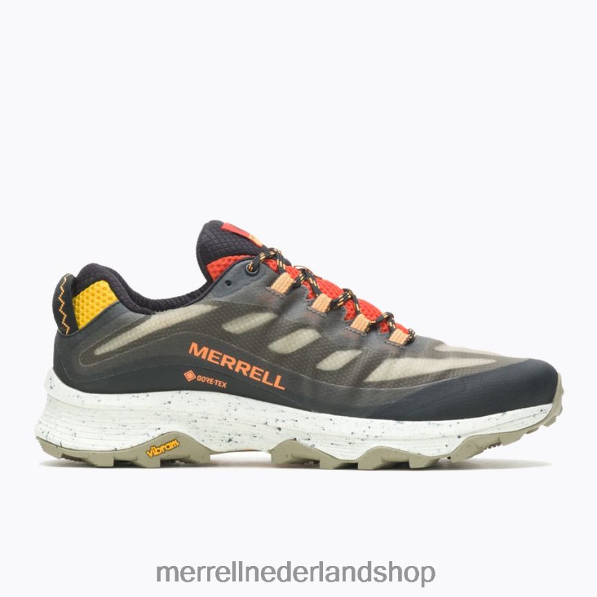Merrell Heren 4FFP6T24 moab snelheid gore-tex (j067457) schoenen zwart/multi