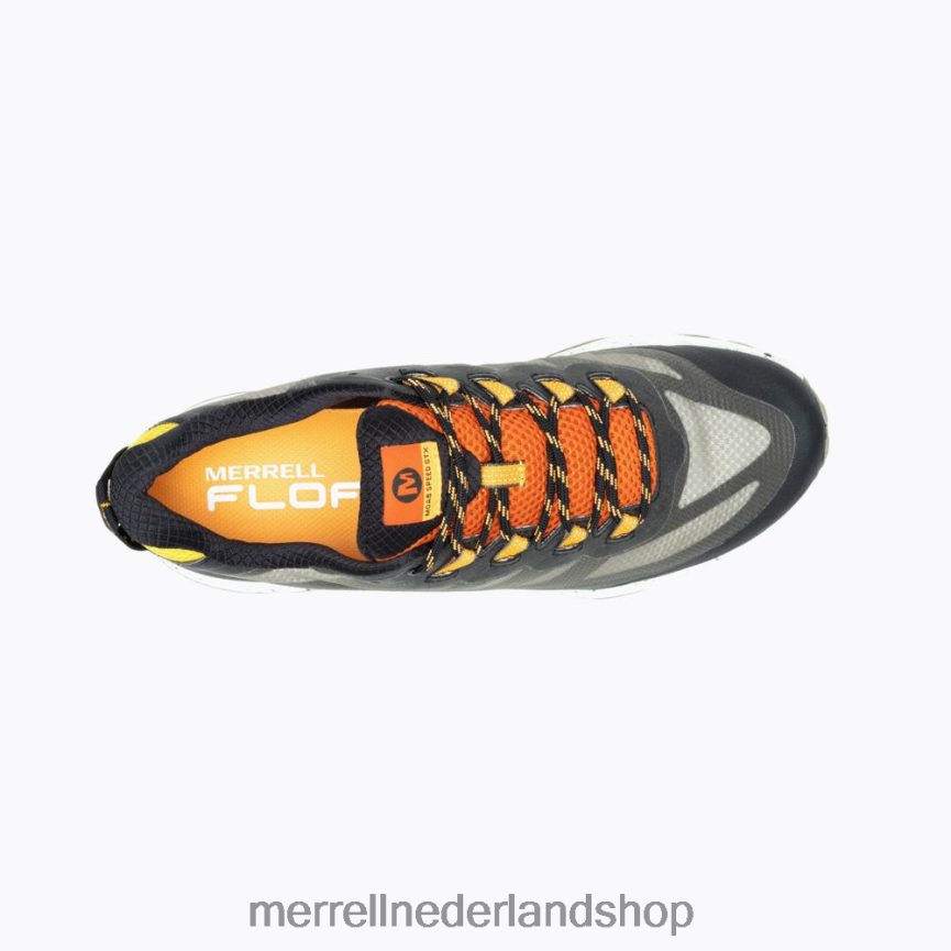 Merrell Heren 4FFP6T24 moab snelheid gore-tex (j067457) schoenen zwart/multi
