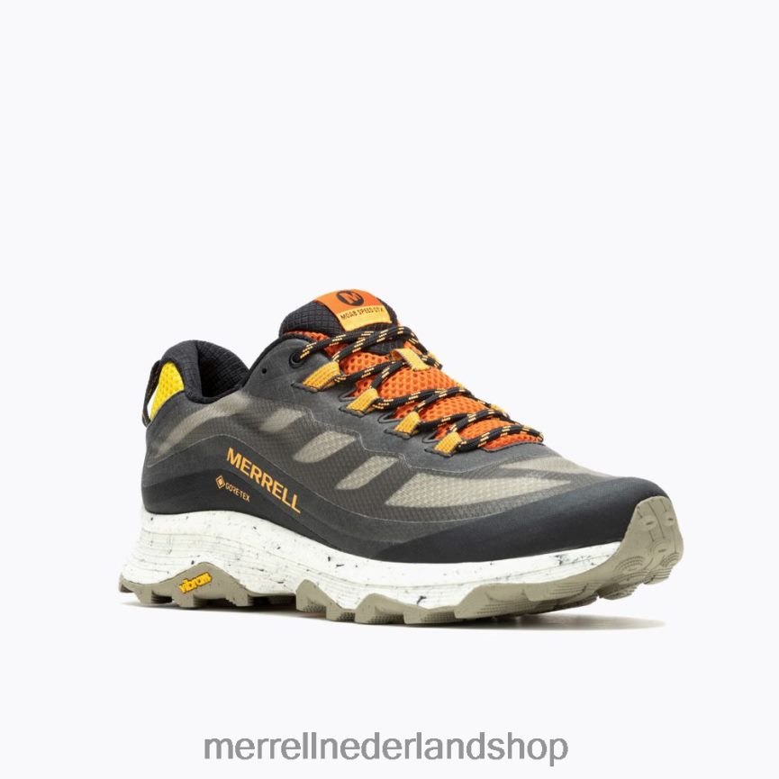 Merrell Heren 4FFP6T24 moab snelheid gore-tex (j067457) schoenen zwart/multi