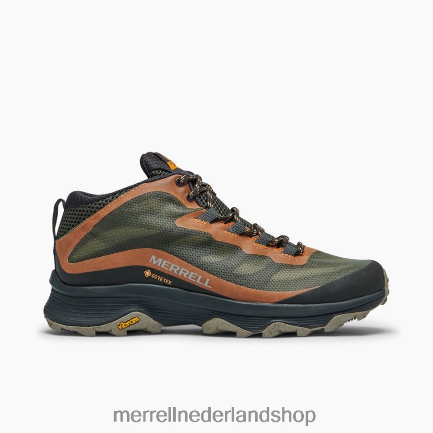 Merrell Heren 4FFP6T354 moab speed mid gore-tex brede breedte (j135411w) schoenen korstmos