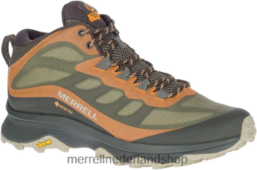 Merrell Heren 4FFP6T354 moab speed mid gore-tex brede breedte (j135411w) schoenen korstmos