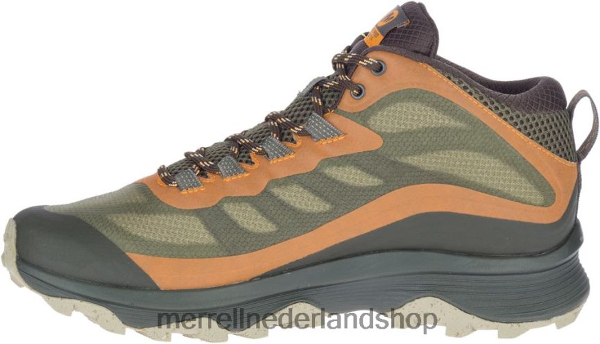 Merrell Heren 4FFP6T354 moab speed mid gore-tex brede breedte (j135411w) schoenen korstmos