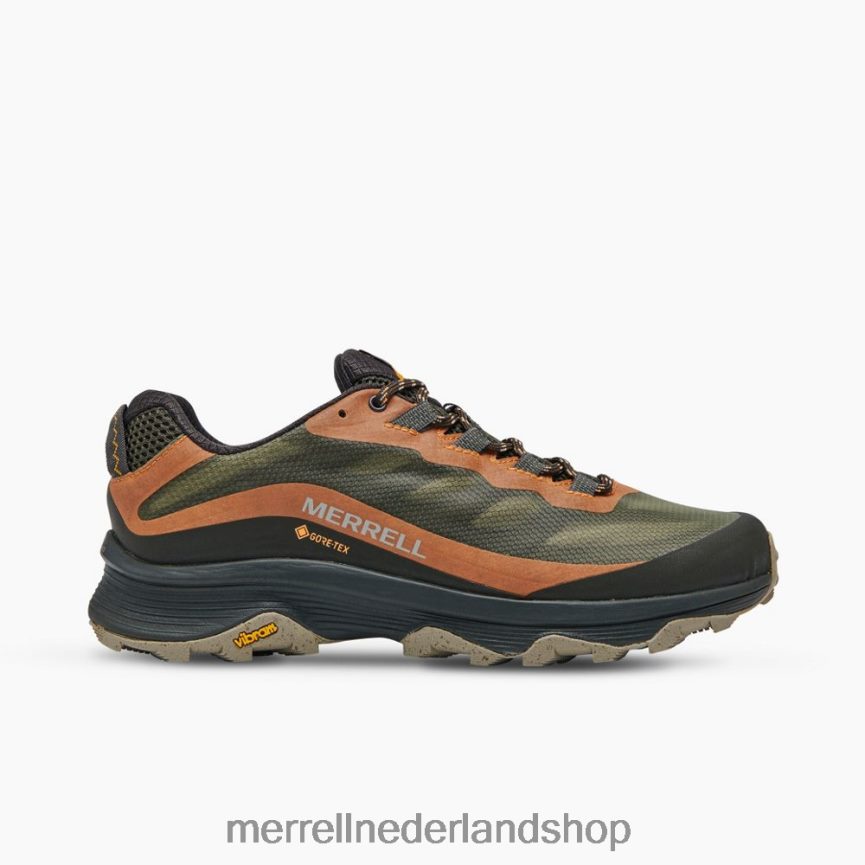 Merrell Heren 4FFP6T365 moab snelheid gore-tex brede breedte (j066773w) schoenen korstmos