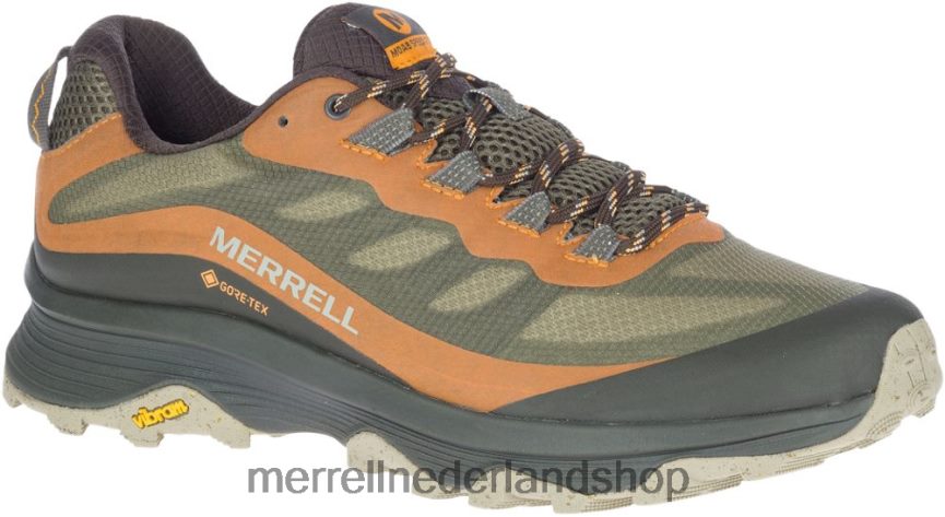 Merrell Heren 4FFP6T365 moab snelheid gore-tex brede breedte (j066773w) schoenen korstmos