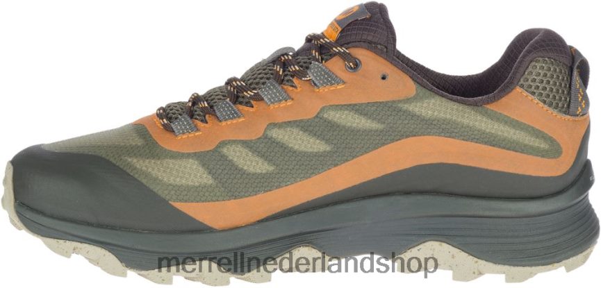 Merrell Heren 4FFP6T365 moab snelheid gore-tex brede breedte (j066773w) schoenen korstmos