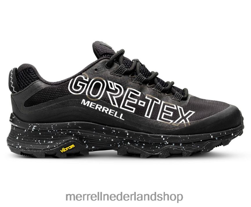 Merrell Heren 4FFP6T580 moab snelheid gore-tex se (j036389) schoenen zwart