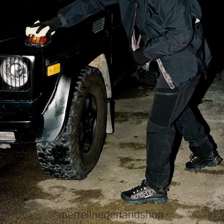 Merrell Heren 4FFP6T580 moab snelheid gore-tex se (j036389) schoenen zwart