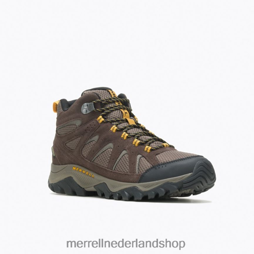 Merrell Heren 4FFP6T604 oakcreek midden waterdicht brede breedte (j036401w) schoenen espresso
