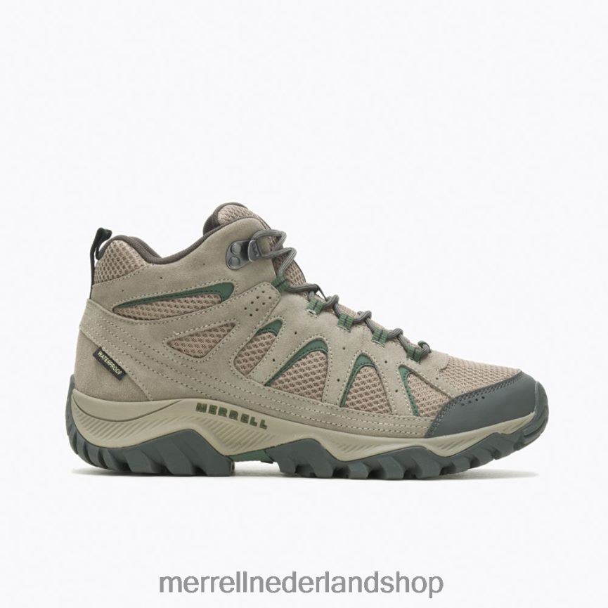 Merrell Heren 4FFP6T605 oakcreek midden waterdicht brede breedte (j035921w) schoenen kei