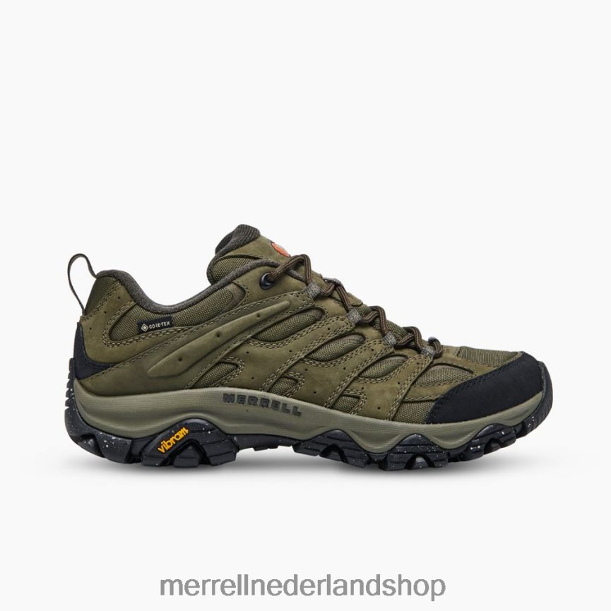 Merrell Heren 4FFP6T656 moab 3 gladde gore-tex (j036363) schoenen olijf