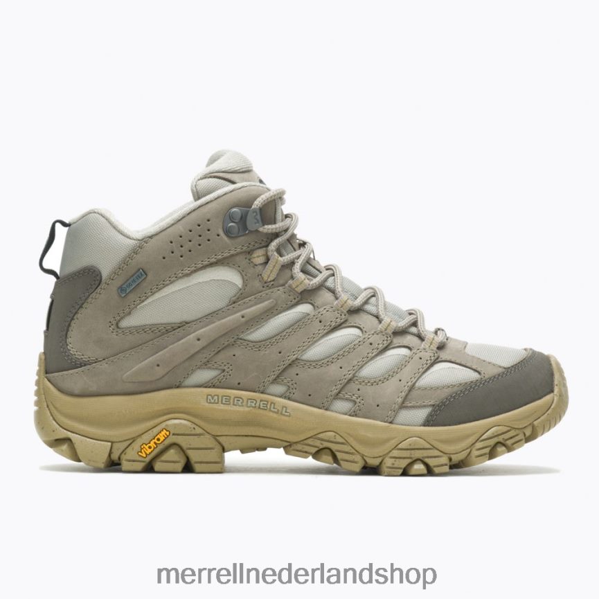 Merrell Heren 4FFP6T690 moab 3 gladde mid gore-tex x bosbes brede breedte (j500305w) schoenen aluminium