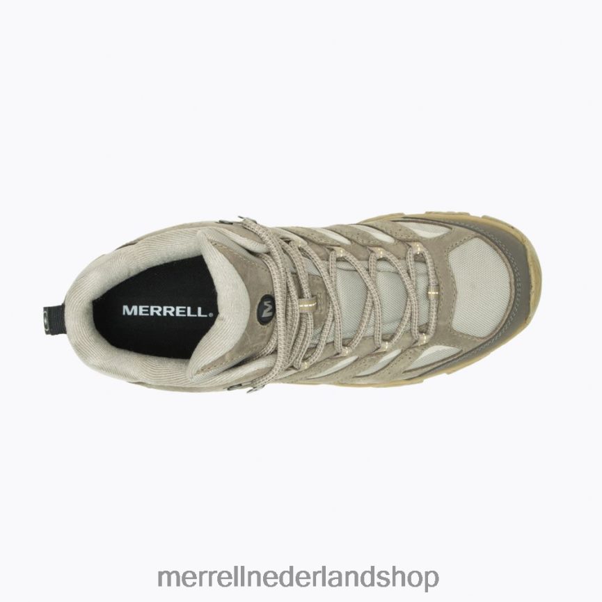 Merrell Heren 4FFP6T690 moab 3 gladde mid gore-tex x bosbes brede breedte (j500305w) schoenen aluminium