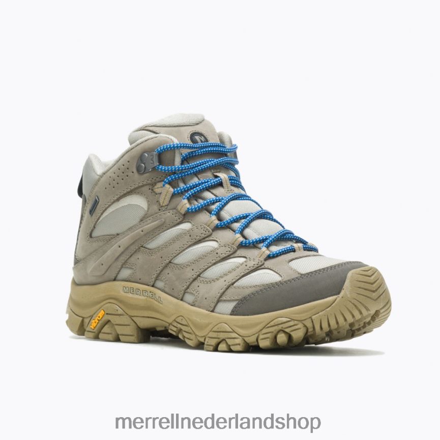 Merrell Heren 4FFP6T690 moab 3 gladde mid gore-tex x bosbes brede breedte (j500305w) schoenen aluminium
