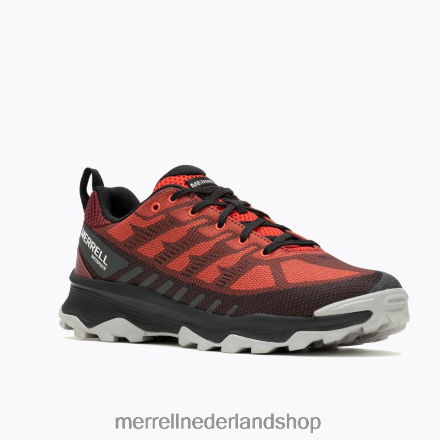 Merrell Heren 4FFP6T71 speed eco waterdicht (j037001) schoenen lava/cabernet