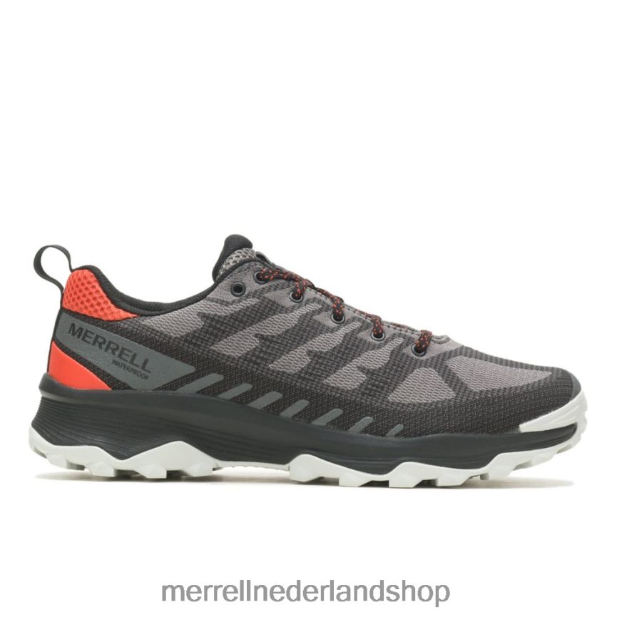Merrell Heren 4FFP6T73 speed eco waterdicht (j036999) schoenen houtskool/mandarijn