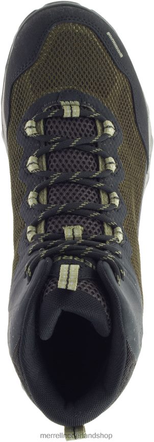 Merrell Heren 4FFP6T780 speed strike mid waterdicht (j066879) schoenen olijf
