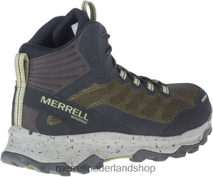 Merrell Heren 4FFP6T780 speed strike mid waterdicht (j066879) schoenen olijf