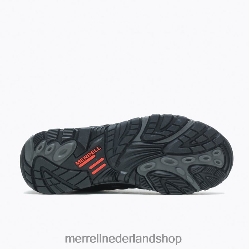 Merrell Heren 4FFP6T342 moab velocity mid waterdichte koolstofvezel brede breedte (j099429w) schoenen zwart