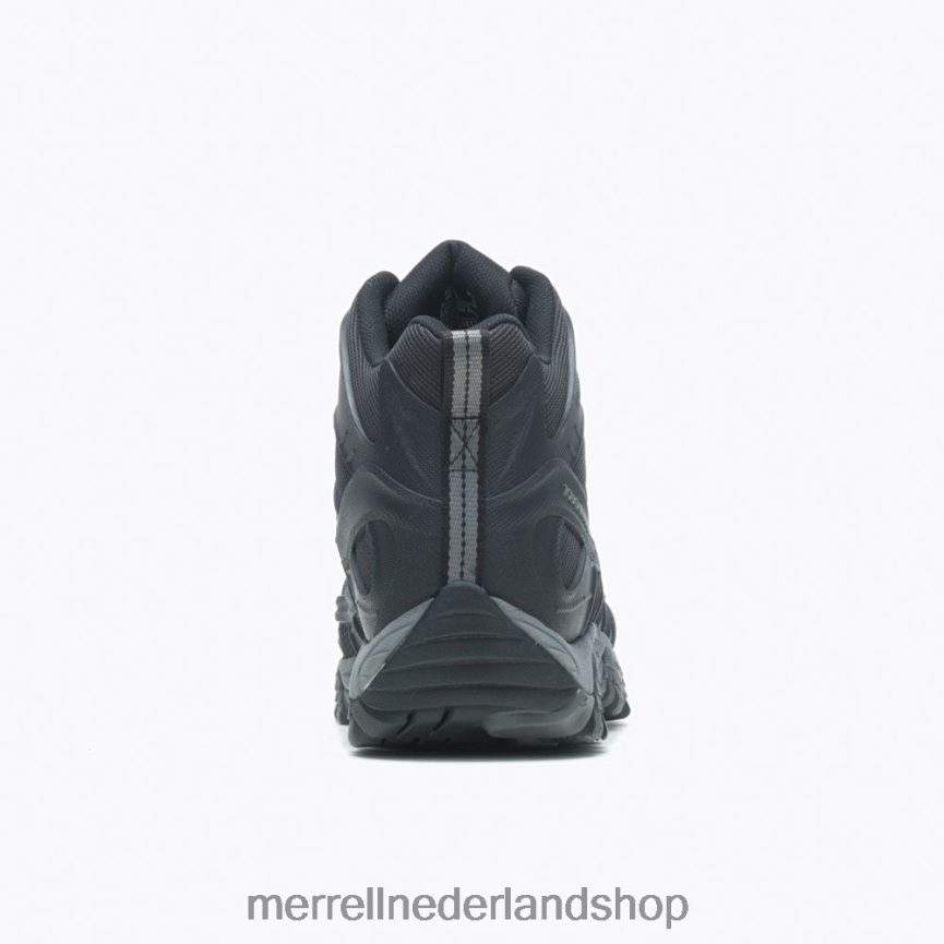 Merrell Heren 4FFP6T342 moab velocity mid waterdichte koolstofvezel brede breedte (j099429w) schoenen zwart