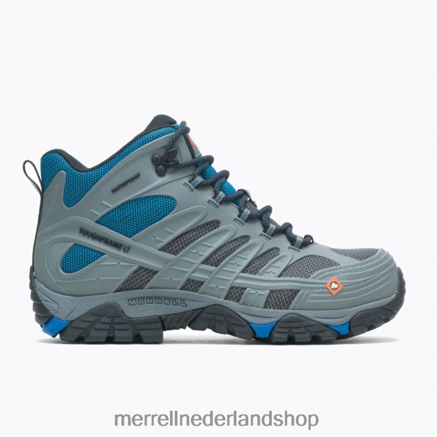 Merrell Heren 4FFP6T343 moab velocity mid waterdichte koolstofvezel brede breedte (j099431w) schoenen kasteel rots