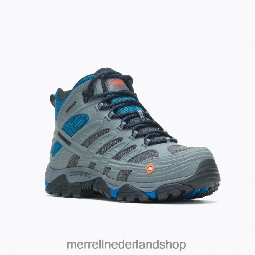 Merrell Heren 4FFP6T343 moab velocity mid waterdichte koolstofvezel brede breedte (j099431w) schoenen kasteel rots