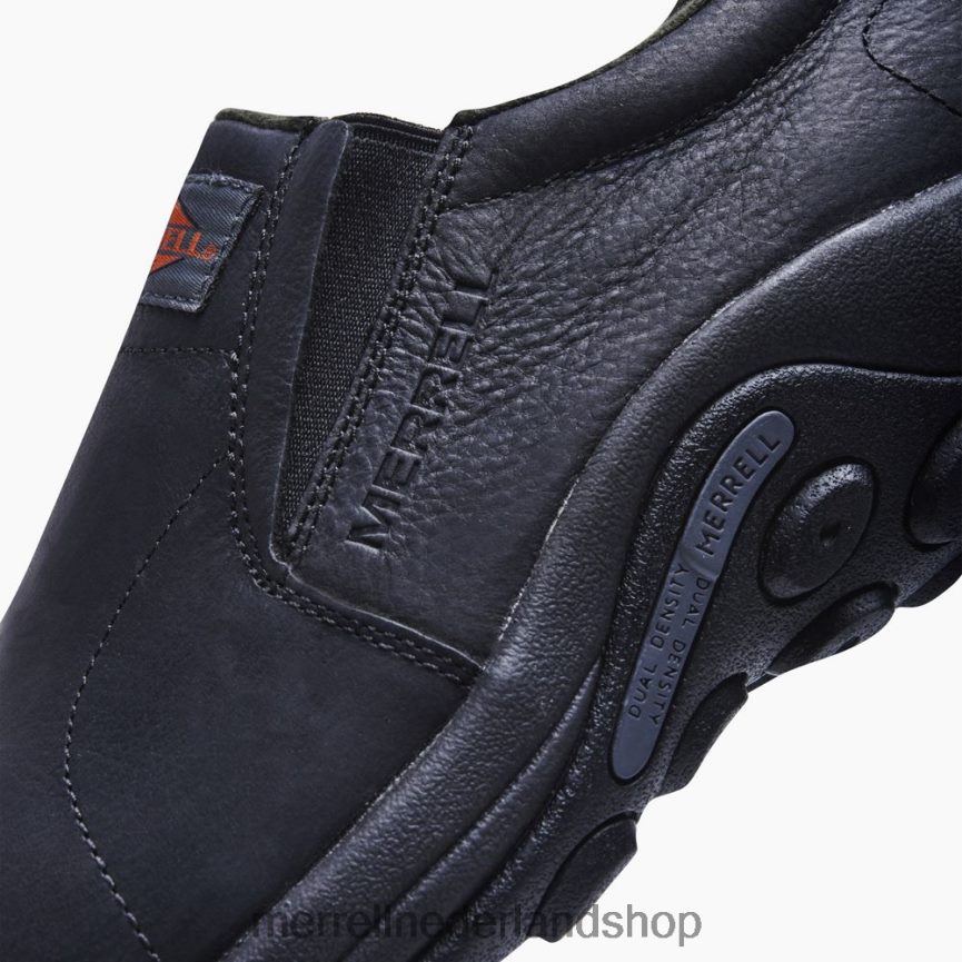 Merrell Heren 4FFP6T345 jungle moc lederen comp teen werkschoen (j099317) schoenen zwart